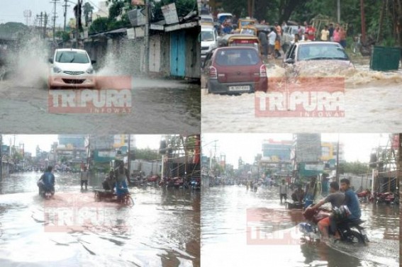 1 hr Rain floods â€˜SMARTâ€™ City Agartala : JNNURMâ€™s Rs. 102.22 crores scam, poor City planning cause Tripuraâ€™s Capital under water : CM, PWD Minister busy in Party meetings, no solutions in sight ! 